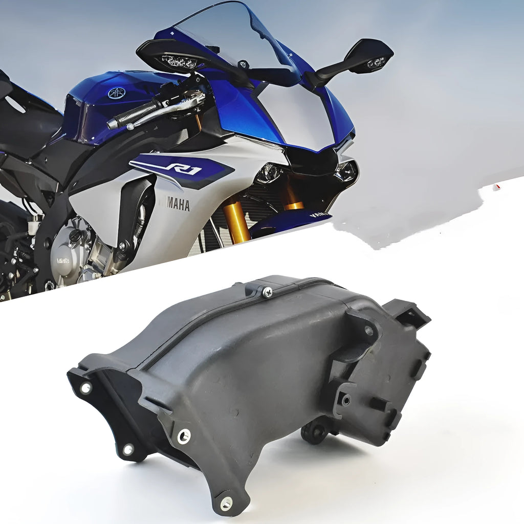Black Yamaha motorcycle ventilation pipe measuring 280mm long
