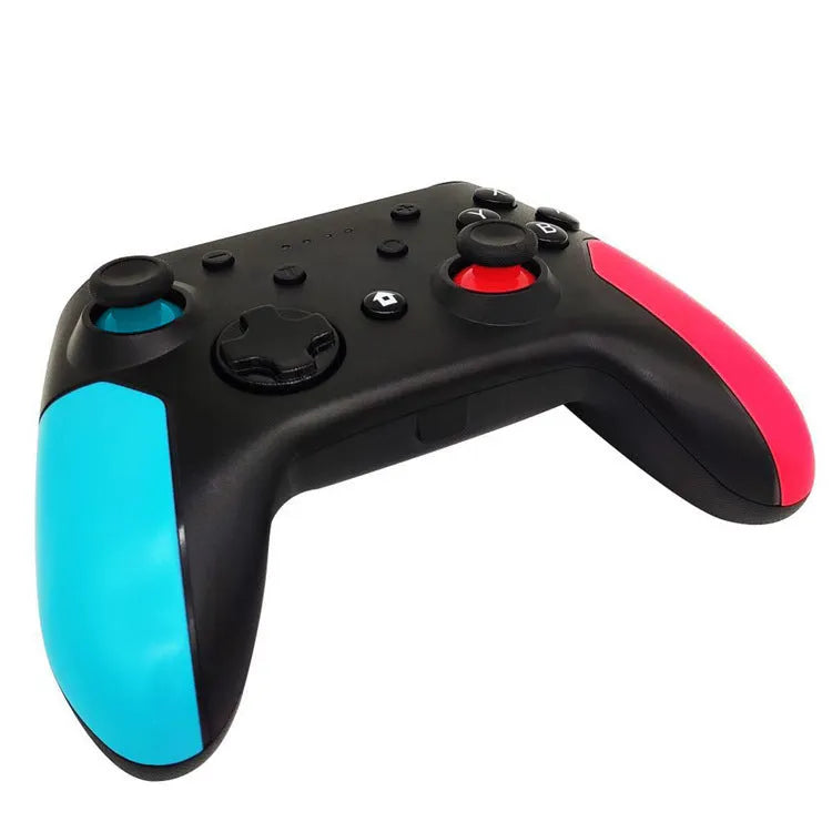 Bluetooth gamepad for Nintendo Switch, PC and Android in blue and red colours
