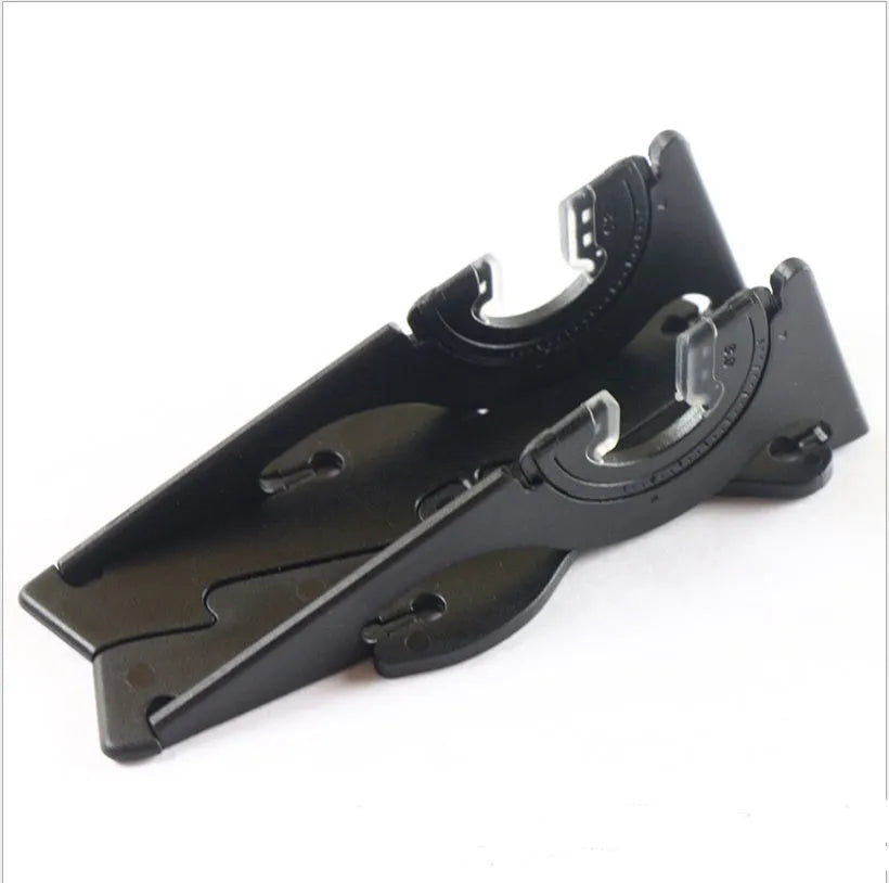 Lazy bracket plastic mobile phone holder for desktop use in multiple colour options