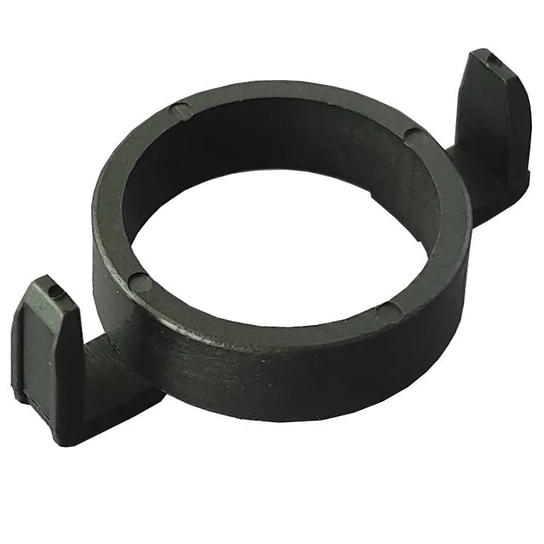 Car headlight card holder made from stainless steel and black plastic, colour L10, for H7 H1 D2 bulb models.