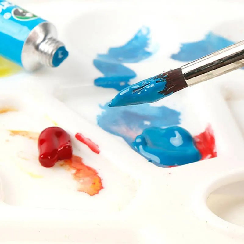 Set of gouache paint tubes in 12, 18, or 24 colours with 5ml or 12ml sizes