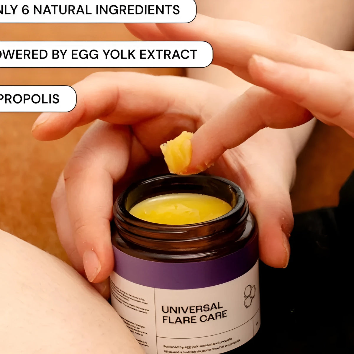 120g tube of Universal Flare Care muscle and joint pain relief cream with no-logo packaging