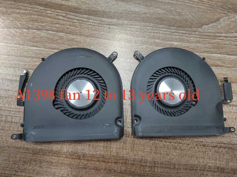 MacBook Pro A1398 internal cooling fan replacement part for 2013-2015 models
