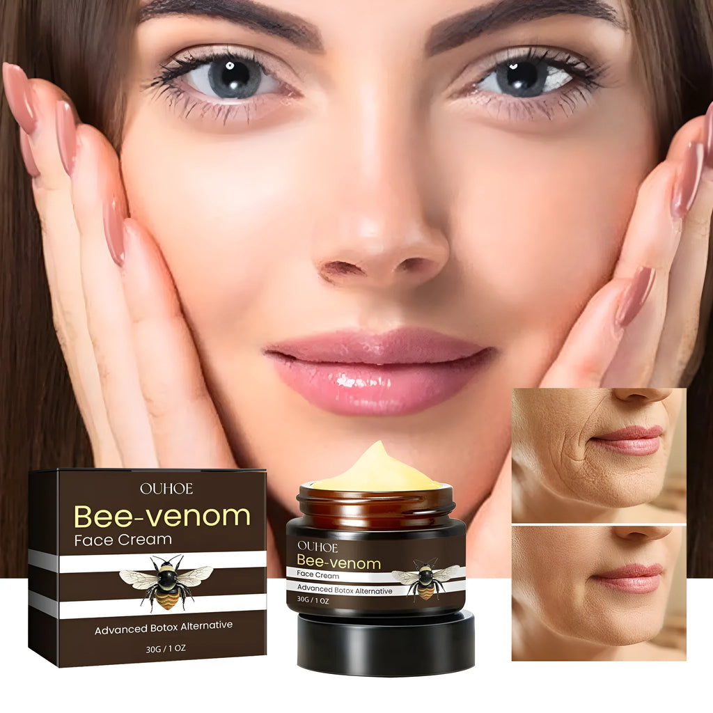 OUHOE Bee Firming Cream 30g hydrating nourishing firming face cream container
