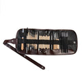 27-piece pottery clay tool set including stainless steel, wooden, and plastic sculpting tools for DIY modelling
