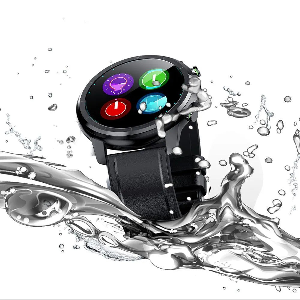 LEMFO LF26 smart bracelet with 1.3-inch screen shown in five colour options