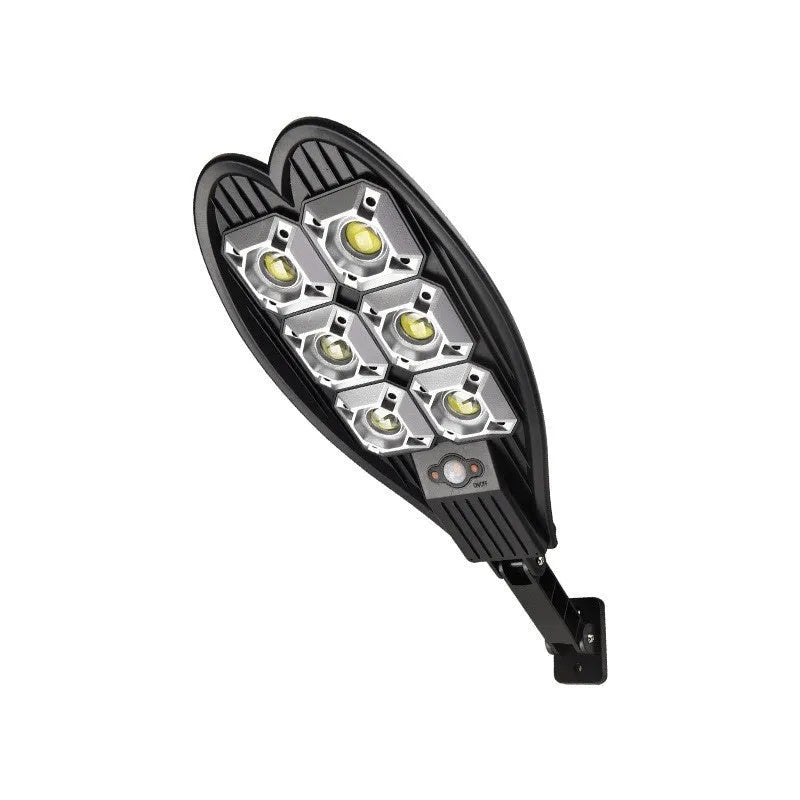 6-eye sword design solar garden lamp with remote control and polycrystalline silicon panel