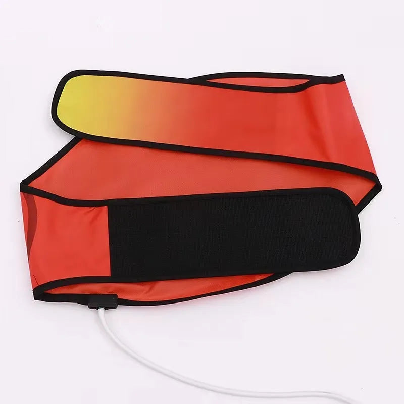 Hot compress waist support belt for yoga available in thick and thin colour options