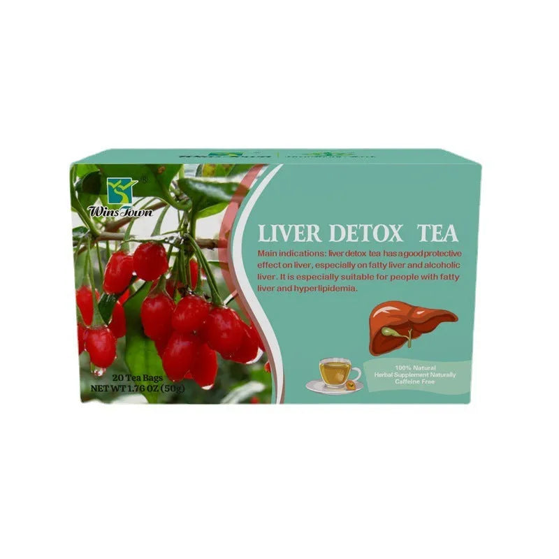 Box of Herb Substitutional Tea with 50g net content label.