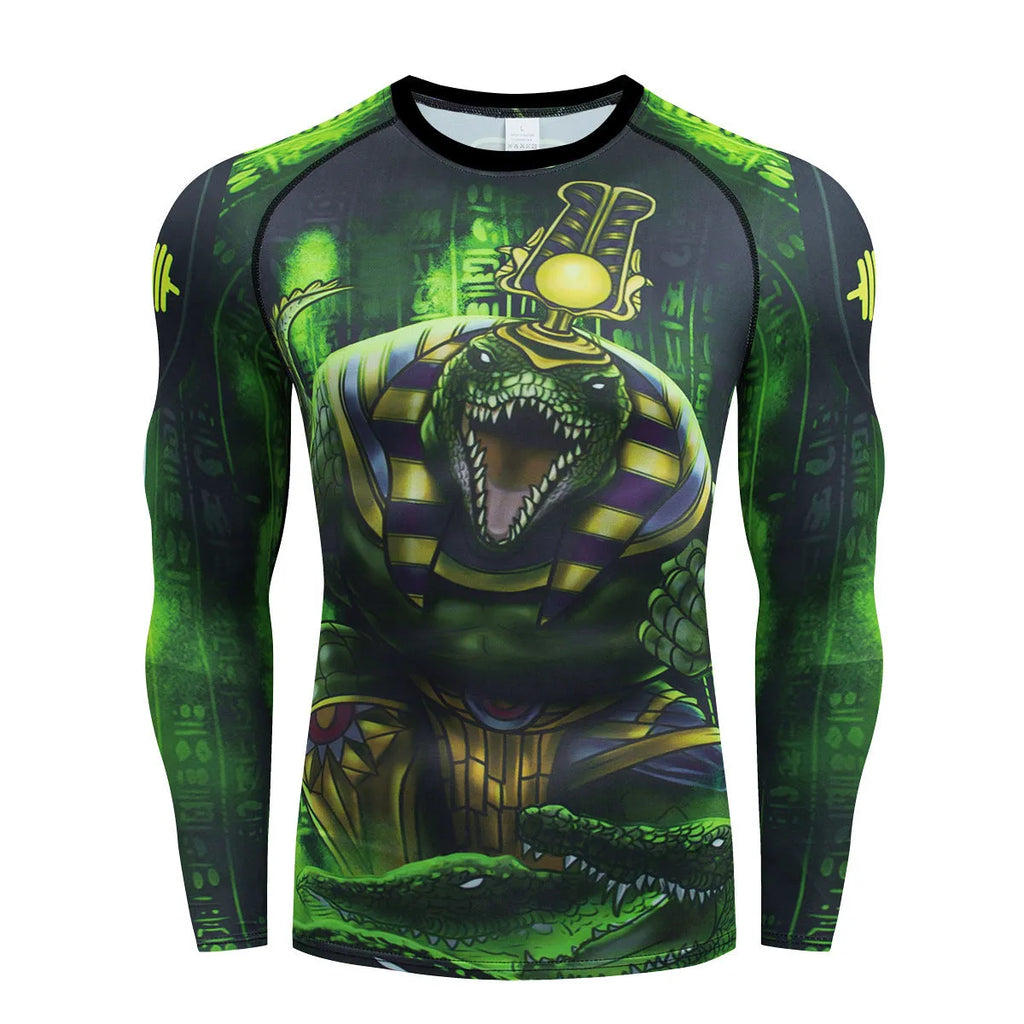 Men's slim fit ZF016 polyester sports suit with long sleeves, shown as a top and trousers set.