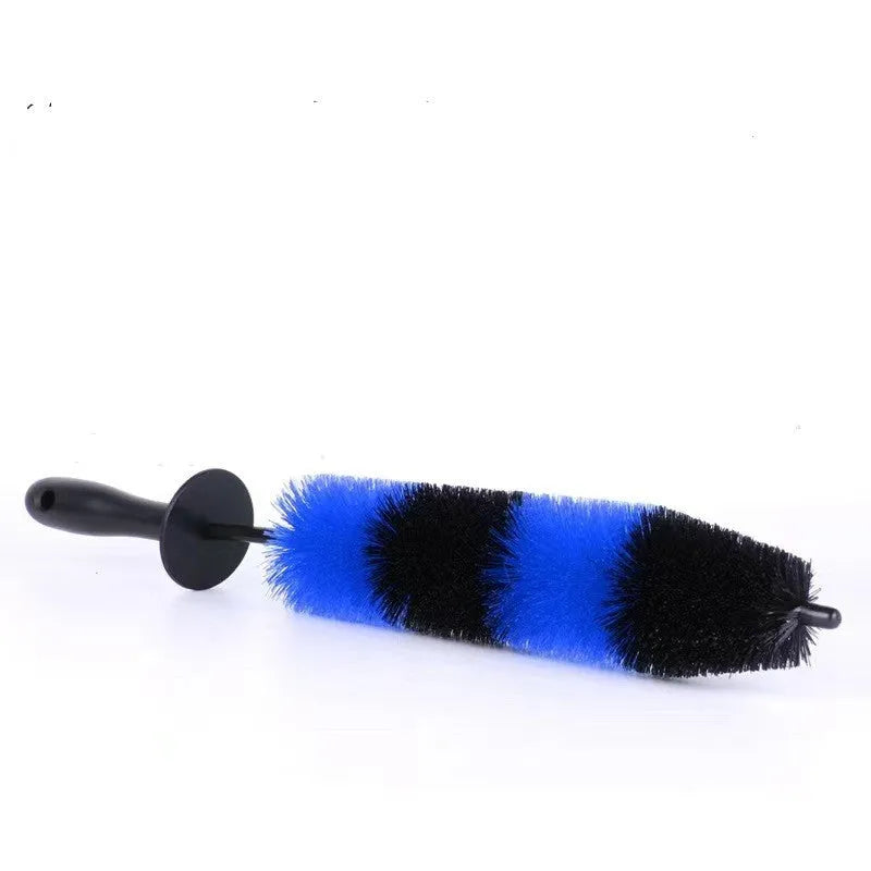 26-piece car tyre brush cleaning set with PP plastic brushes for vehicle maintenance