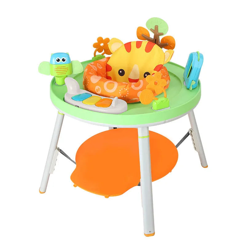 Baby jumping chair gymnastic rack in Yaya duck or lion designs for infant sensory development
