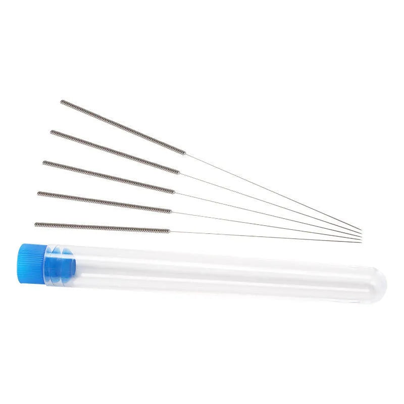 MK8 E3D 3D printer nozzle cleaning needles in 0.2mm 0.25mm 0.3mm 0.35mm 0.4mm sizes 10-piece pack