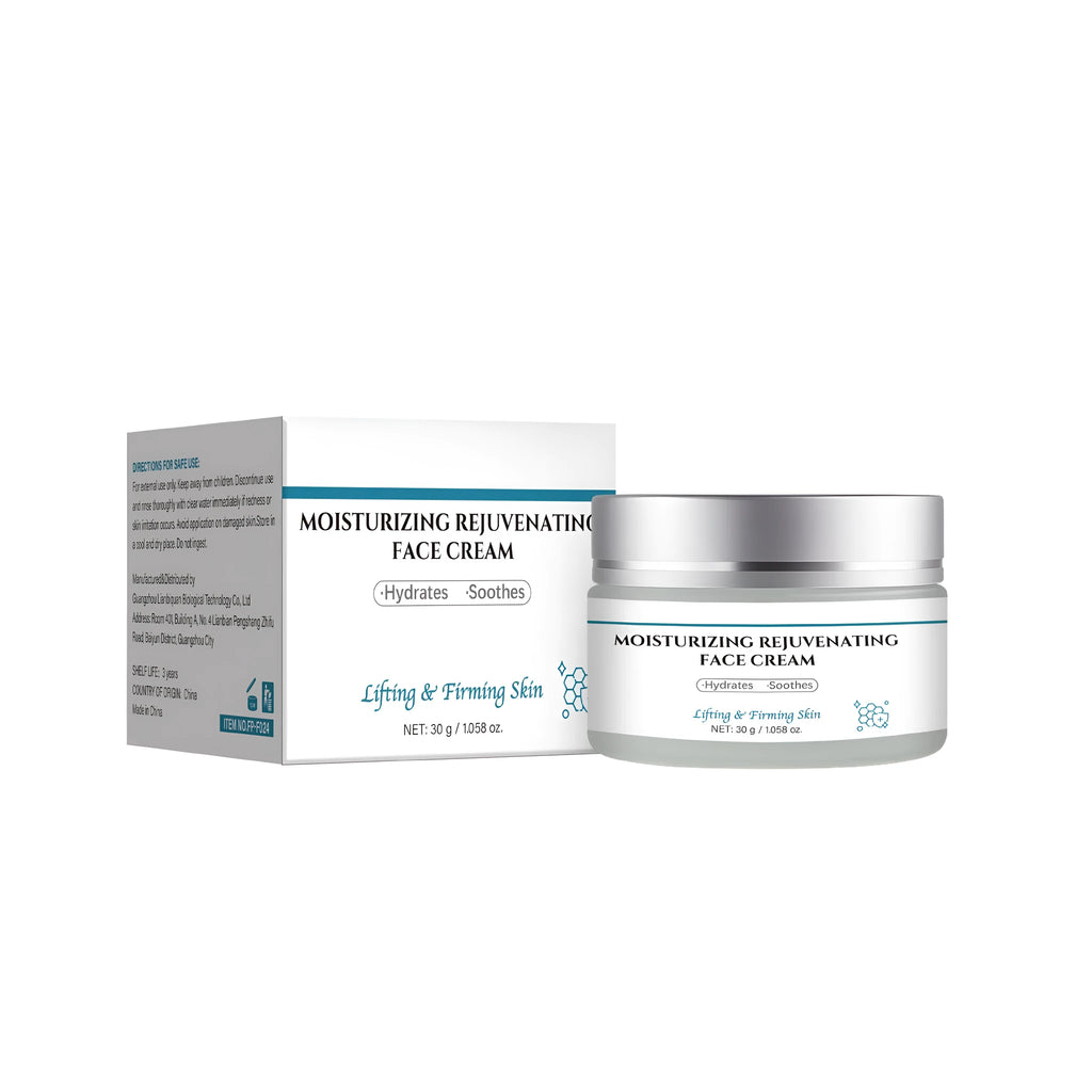 FP-F024 30g anti-aging cream jar for facial fine lines and firmness