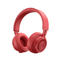 Sports wireless Bluetooth headset with 18-hour battery in black, green, grey, or red colours