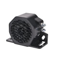 Black GQ-208A reversing buzzer horn for vehicle safety with 12-80V voltage range
