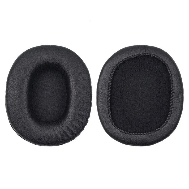 Black PU leather replacement headphone covers for Sony MDR-1R model