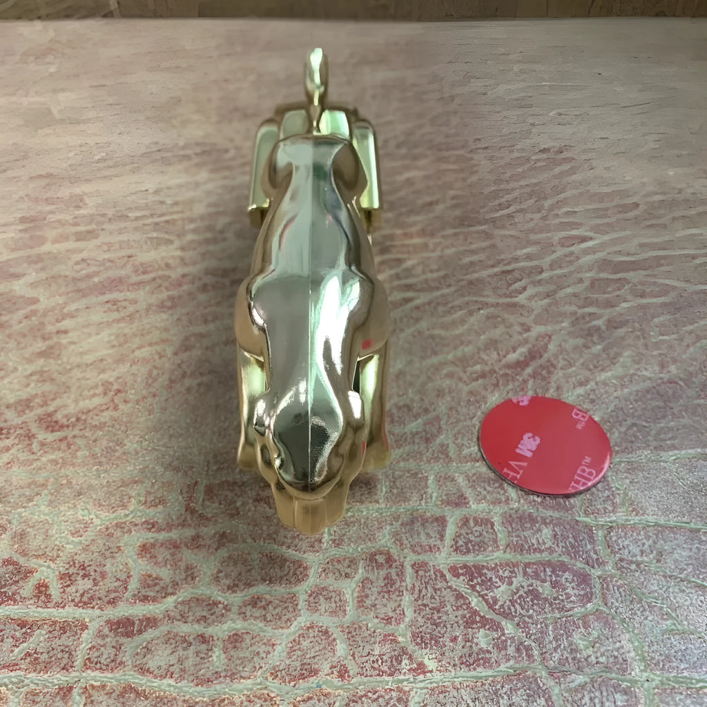 Car Leopard brand rotatable mobile phone holder in black, gold, and silver finishes.