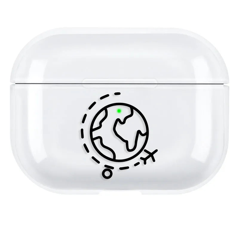 AirPods Pro 3 compatible protective shell case in PC plastic back cover design