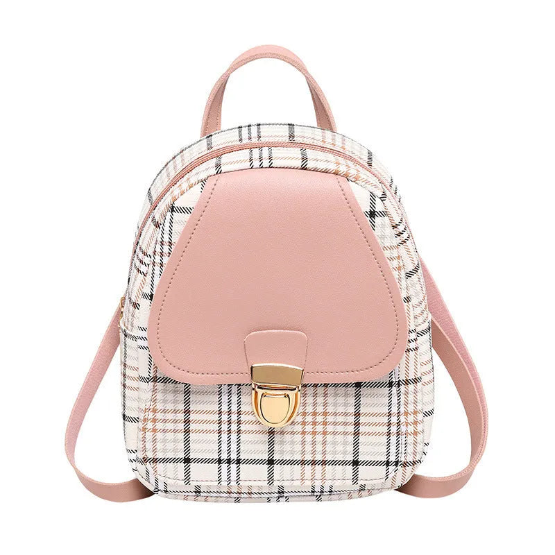 One shoulder diagonal phone bag in PU fabric with adjustable strap, shown in multiple colour options.
