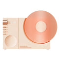 Mini Bluetooth speaker in Obsidian Black, Ivory White, Coral Pink or Plum Green colours with optional gift packaging