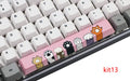 6.25U PBT spacebar keycap with five-sided sublimation, original height, KIT 1 to KIT 16 colour options