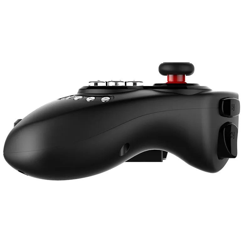 Wireless telescopic game controller holding smartphone with dimensions 24.5cm x 15.5cm x 6.5cm