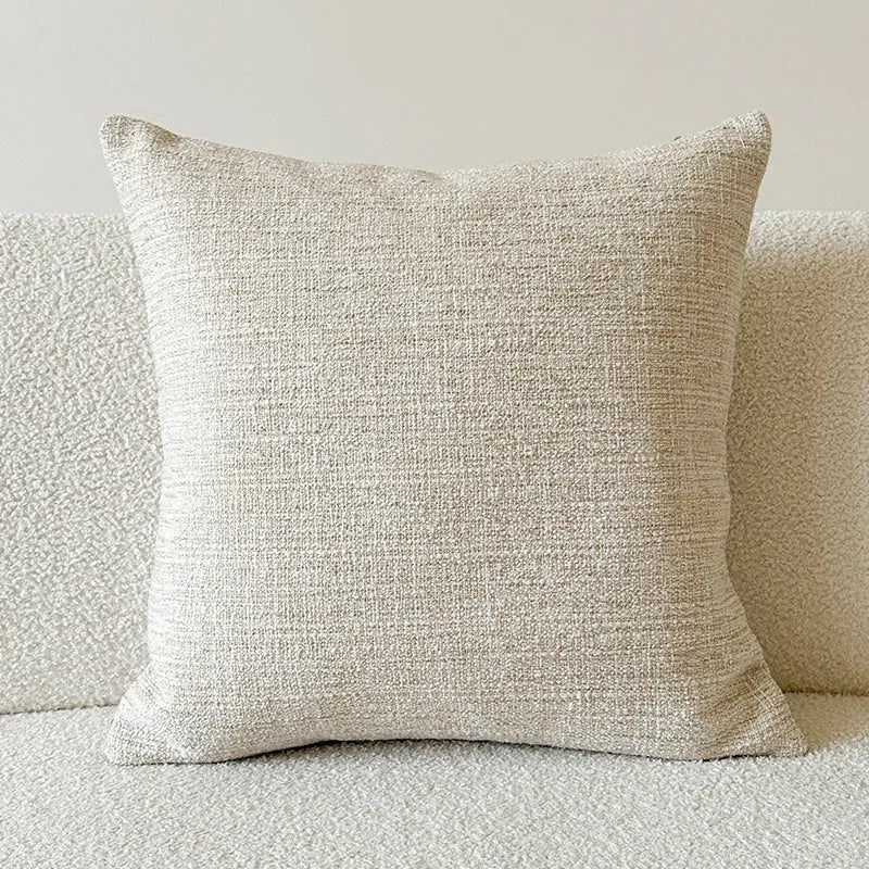 American-style jacquard paisley pillow cover in amber colour, 45x45cm, for sofa backrest