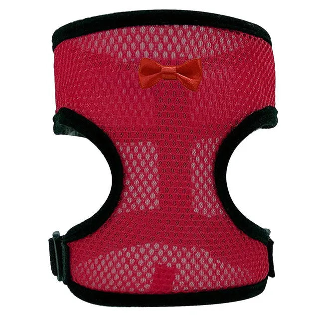 Poultry chicken vest and hen belt harness set with collars, bow, and traction rope for pet ducks.