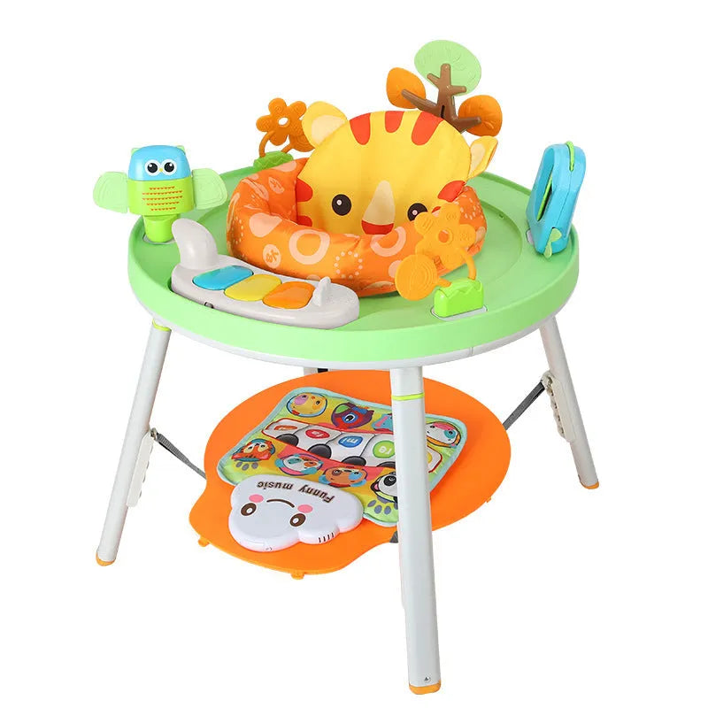 Baby jumping chair gymnastic rack in Yaya duck or lion designs for infant sensory development