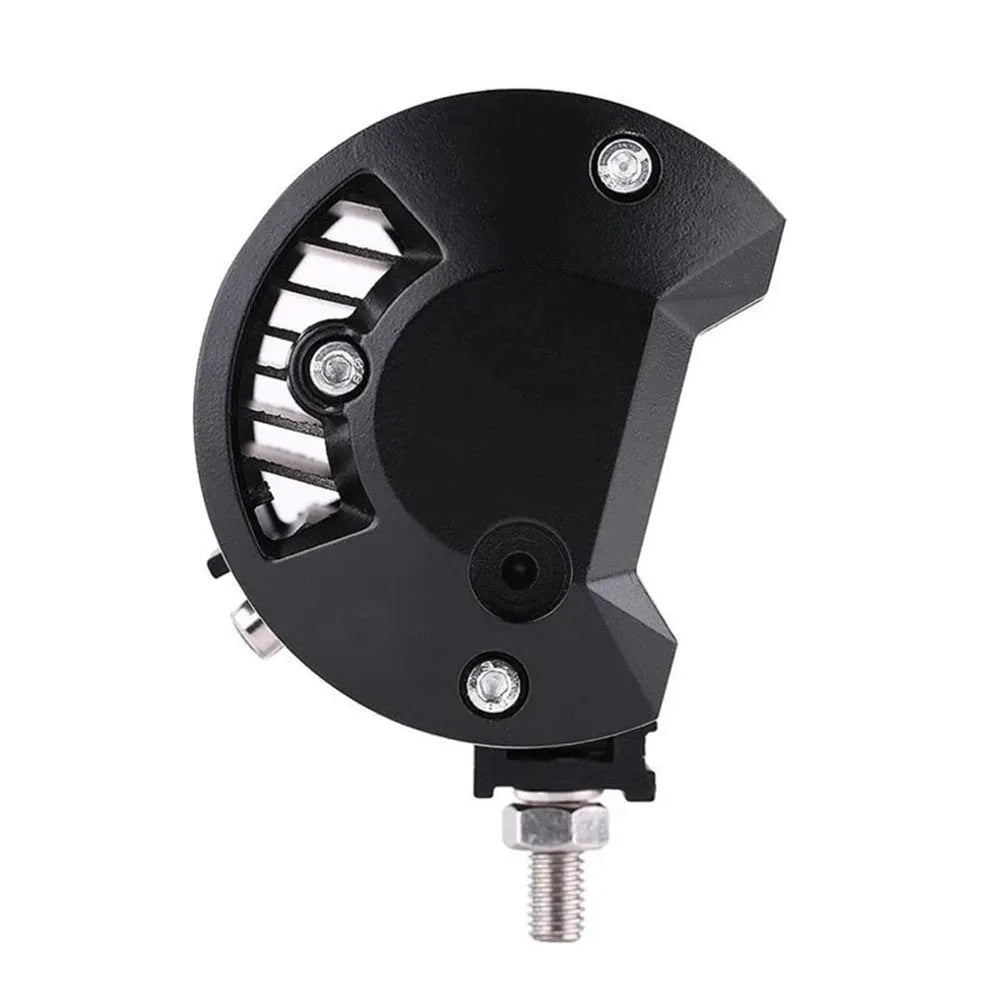 5-inch 24LED automotive work light with aluminium alloy housing and black finish