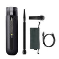 Wireless handheld car vacuum cleaner with 5000Pa suction power and blowing hose attachment