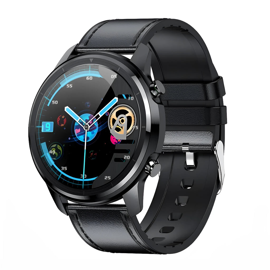 LEMFO LF26 smart bracelet with 1.3-inch screen shown in five colour options