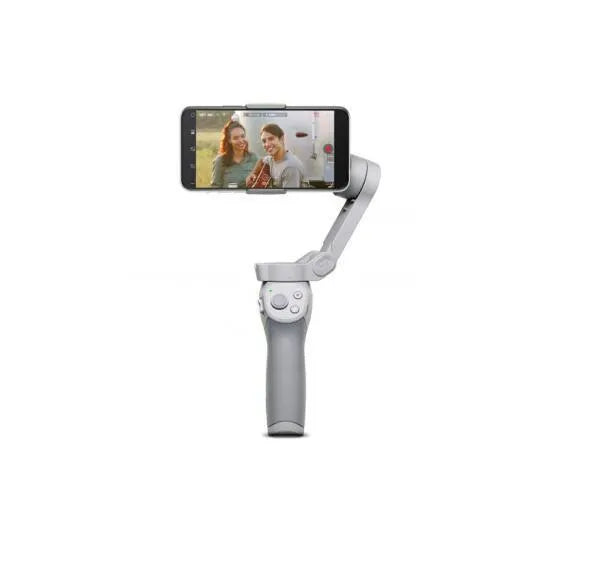 Magnetic mobile phone PTZ mount with integrated 2450 mAh power bank showing USB-C charging port