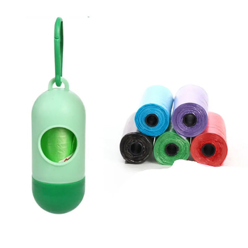 Roll of 22.5x30cm pet waste bags in selected colour for dog cleanup
