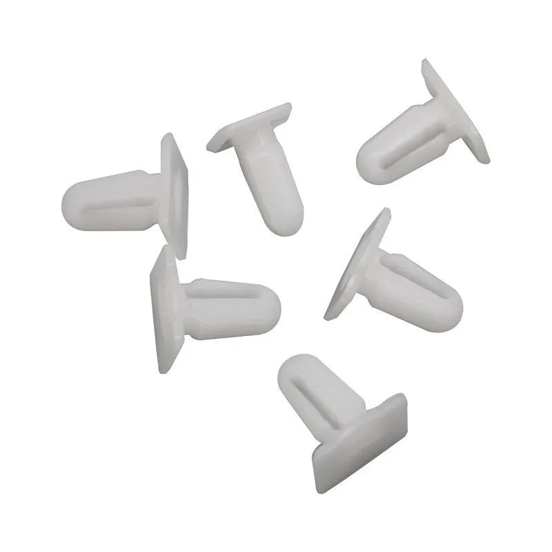 Pack of 60 PA66 plastic automobile trim panel nails and buckles in D318 colour for interior repair