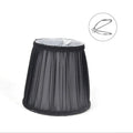 Purple Wheat fabric cloth lampshade for crystal wall lamps in multiple colour variants