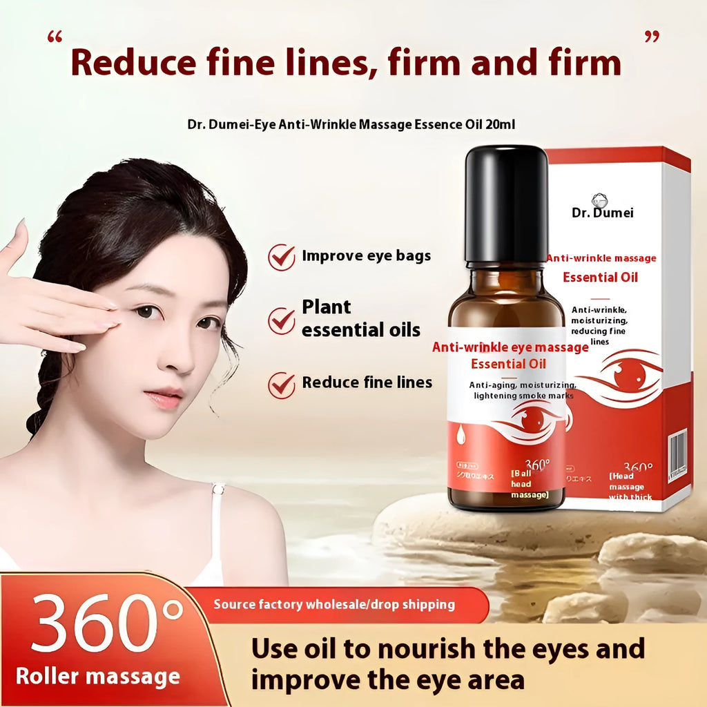 20ml red upgrade eye anti-wrinkle massage essence oil for hydrating and firming universal skin types