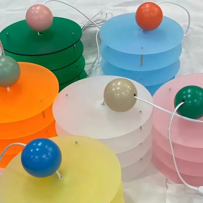 Simple Ph5 chandelier with adjustable macaron lighting elements for restaurant use