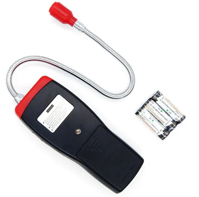 AS8800L portable flammable gas detector with LED display and compact design