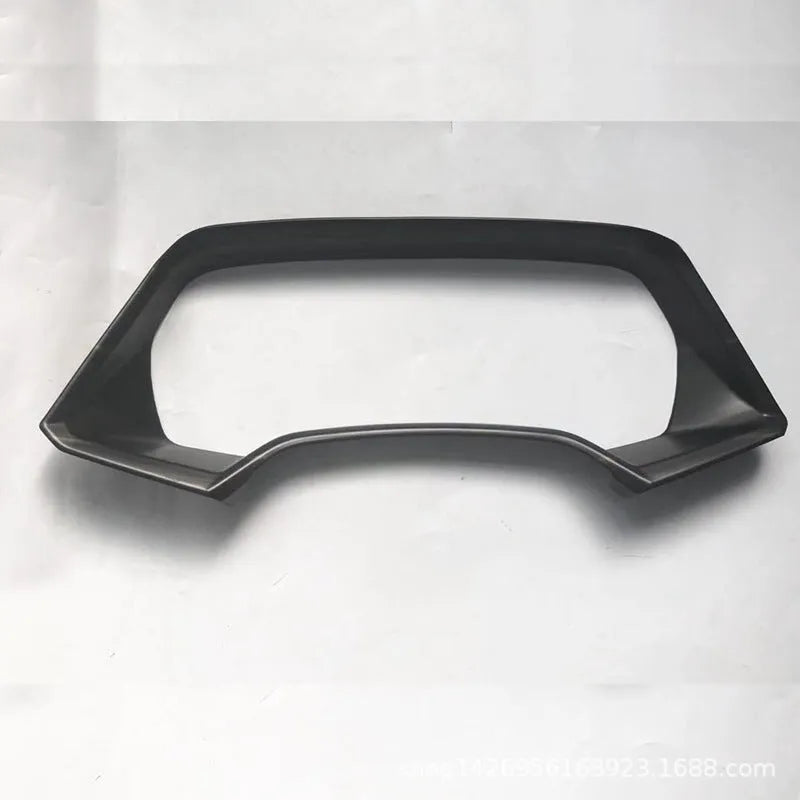 BMW X5 dashboard decorative frame in Carbon Fibre and Peach Wood finishes for the 2022 X5L model.