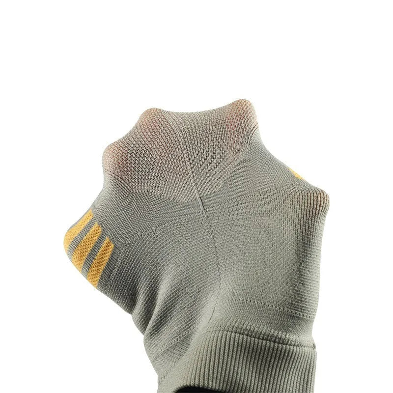Pair of knitted polyester sports knee pads for aerobics and basketball.