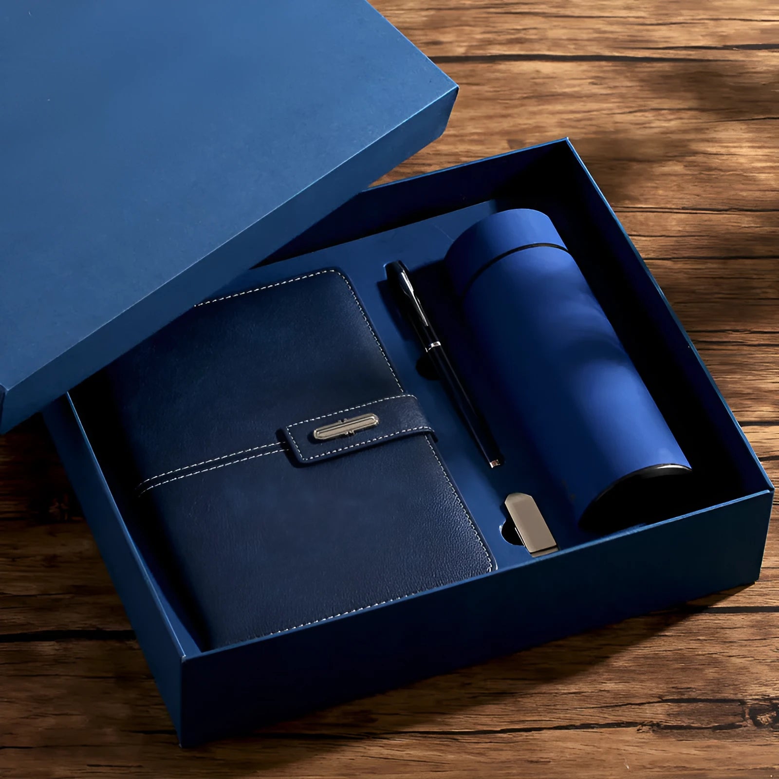 A5 PU leather notebook in multiple colour options with wood-free paper pages