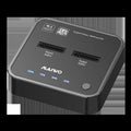 MAIWO K3016 M.2 solid-state hard disk dock copier with data cables and power adapter