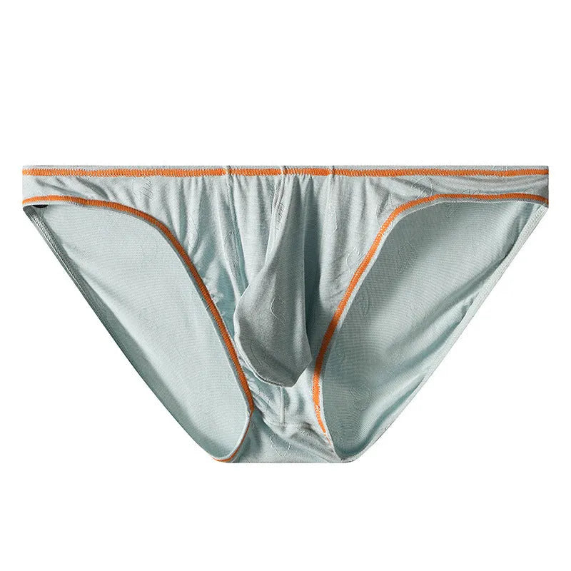 Men's modal ice silk underwear with butt-lift design in multiple colours