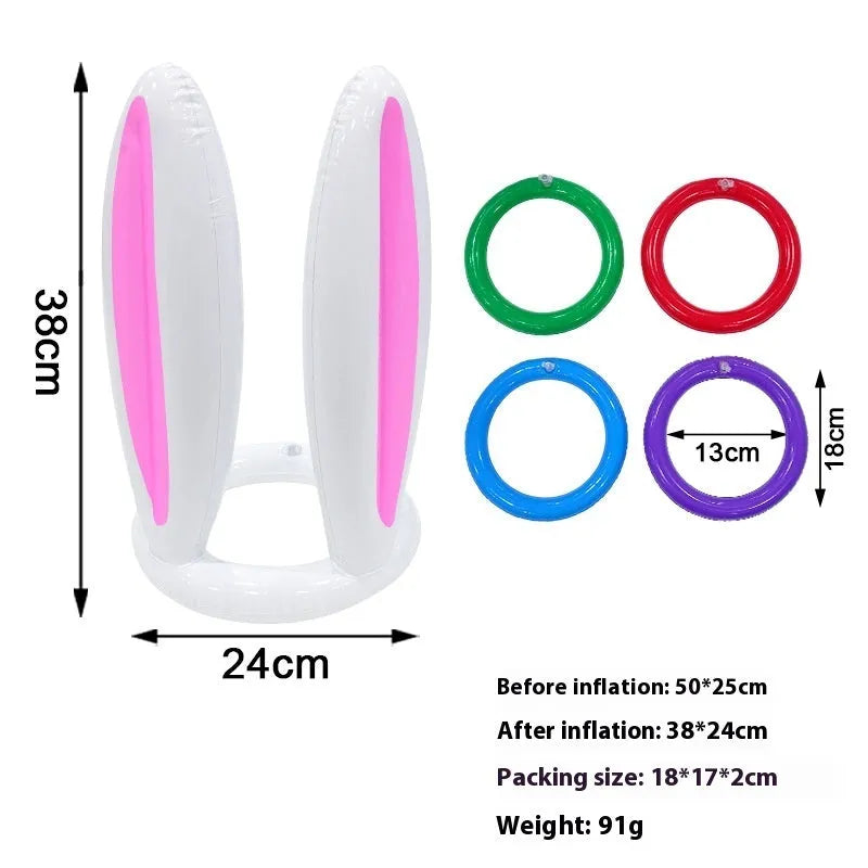 Inflatable octopus ferrule throwing toy in multiple Halloween colour variations
