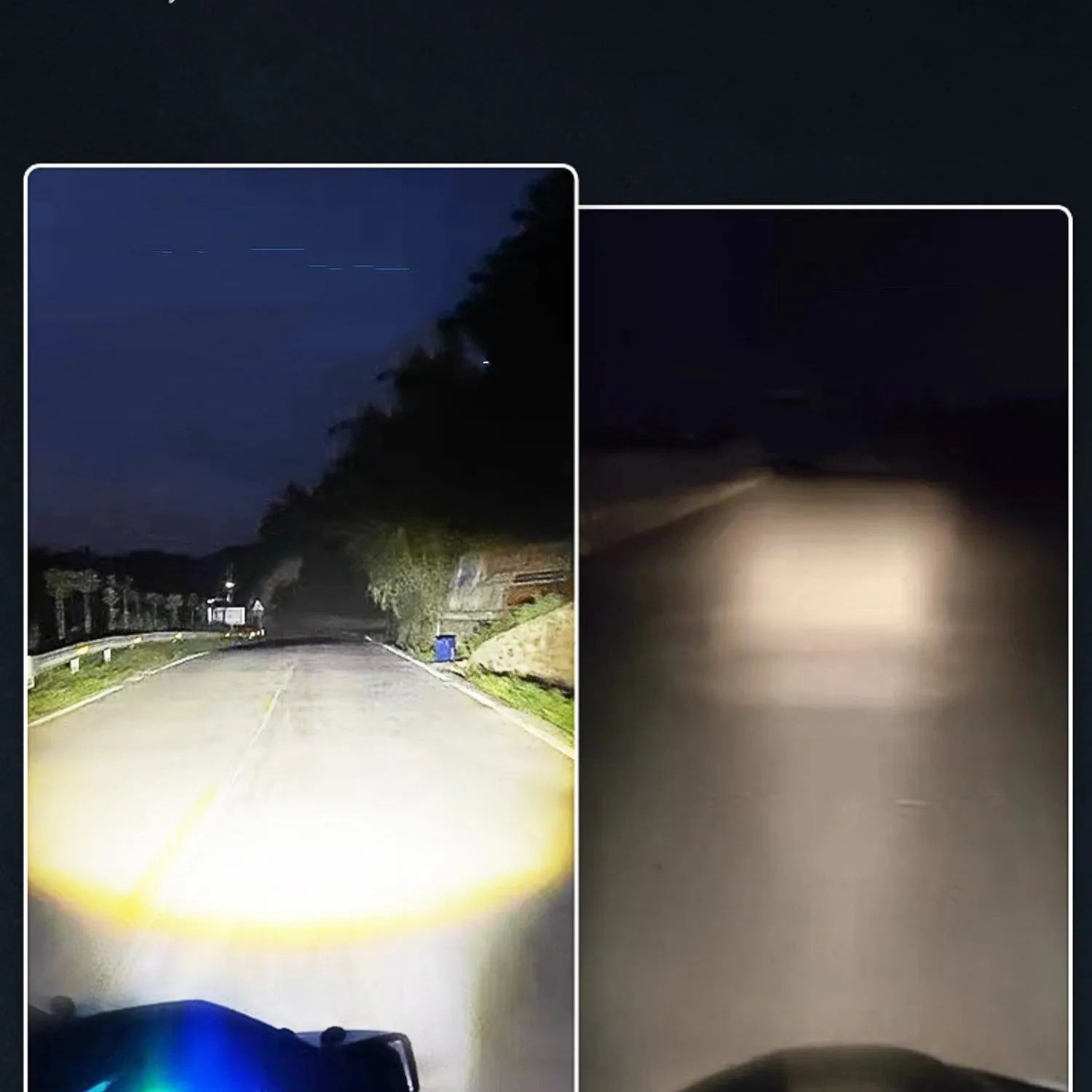 Chunfeng motorcycle LED headlight conversion kit with lens for Spring Wind 150NK models