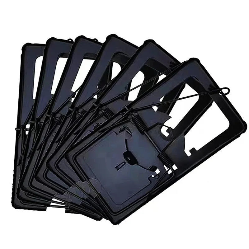Automatic mouse cage trap in iron or plastic construction with small, medium, and large size options