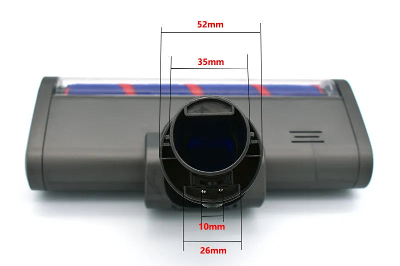 Dyson V7 V8 V10 V11 compatible replacement electric floor brush head with soft velvet bristles