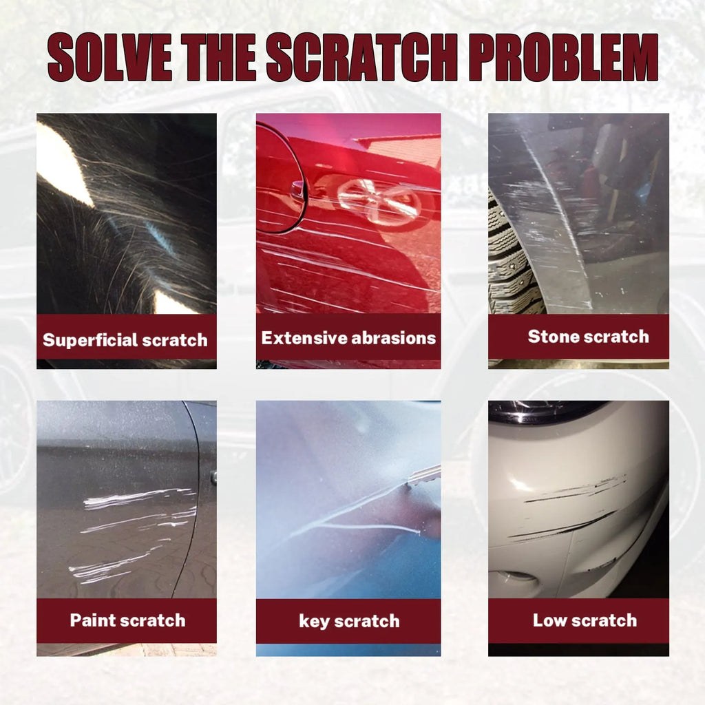 60ml tube of car scratch repair wax for automotive paint surface maintenance